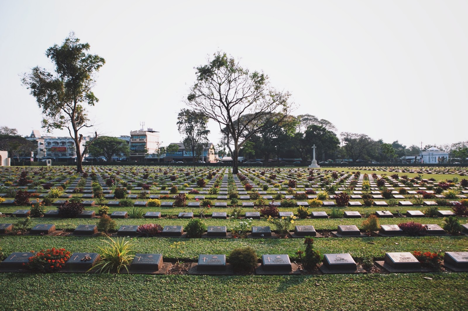 ［泰國景點］Kanchanaburi War Cemetery（北碧府戰爭紀念墓園）｜和平美麗是種殘酷提醒