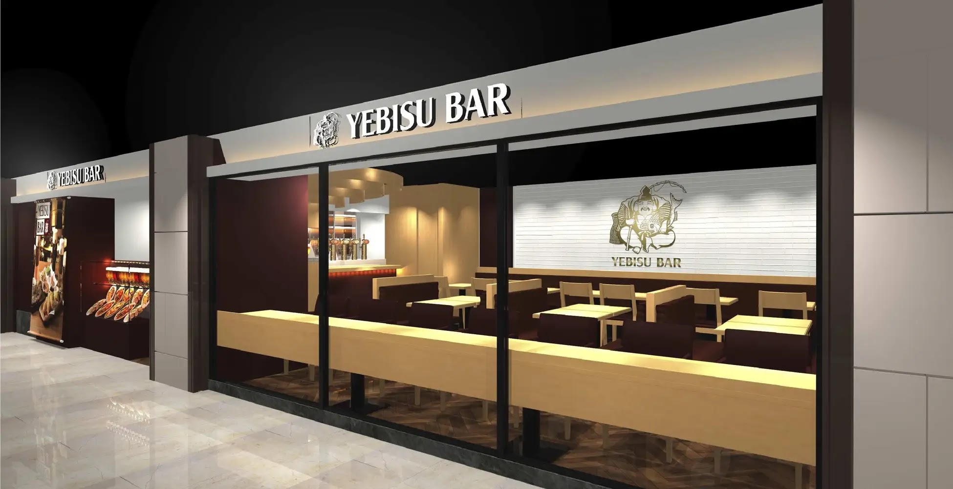 日本札幌獅子旗下酒吧，位於榮川地下街的「YEBISU BAR サカエチカ店」將在6月14日正式開幕。