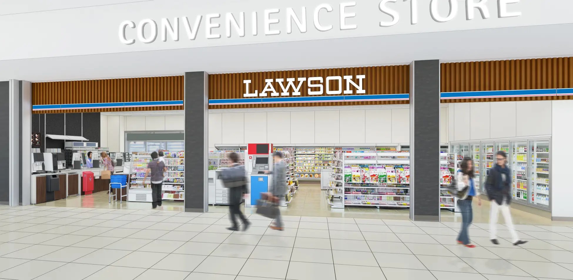 24小時便利商店 Lawosn 將於7月1日在關西機場第2航廈正式營運｜無論搭機或轉機的旅客都能更安心！