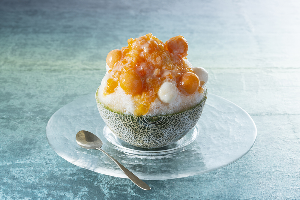 福岡大倉飯店｜夏季限定的清爽甜點「紅肉哈密瓜刨冰」將於7月登場